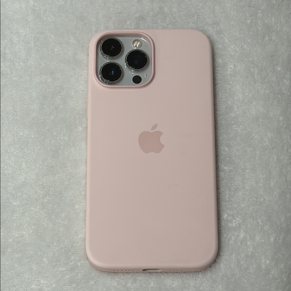 iPhone 13 Pro Max 6.7” Pink Sand Apple Silicone Case